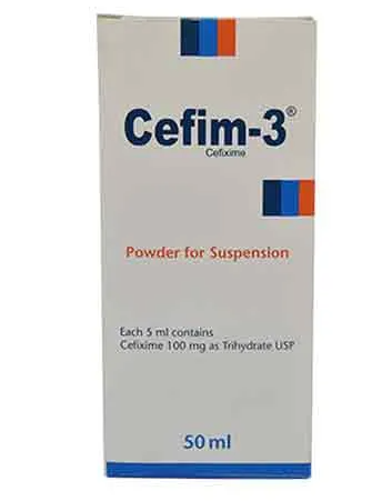Powder for Suspension Cefim-3 100mg/5ml