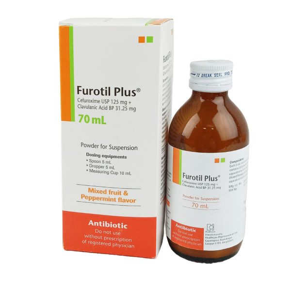Powder for suspension Furotil Plus 125mg + 31.25mg