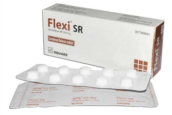 Tablet  Flexi SR 200 mg (30 Pcs)