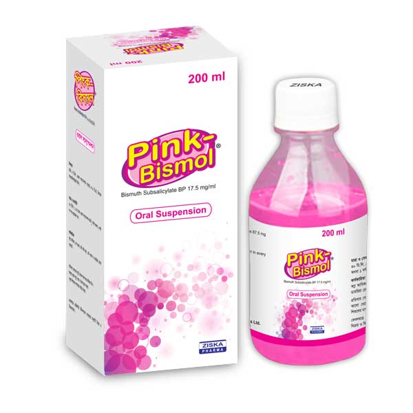 Syrup Pink-Bismol 87.5 mg/5 ml 200ml