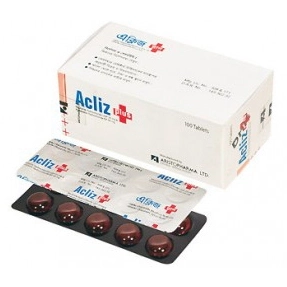 Tablet  Acliz Plus 25 mg+50 mg (100 Pcs)
