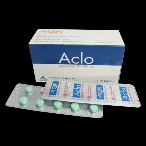 Tablet  Aclo 100mg (160 Pcs)