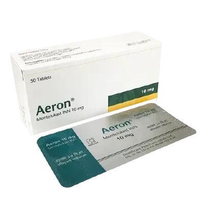 Tablet  Aeron (MRP 875) 10mg (50 Pcs)