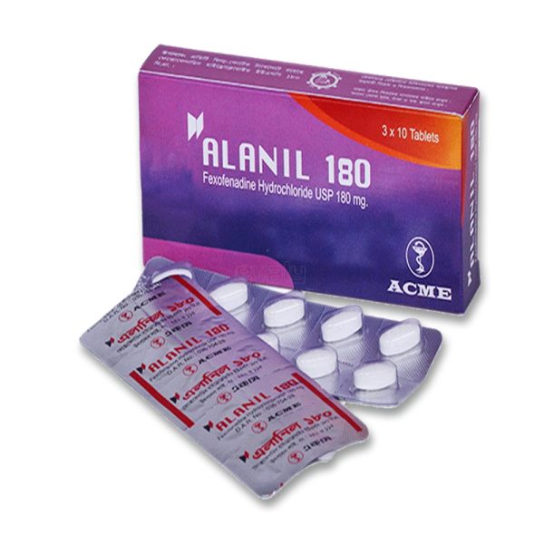 Tablet  Alanil 180mg (30 Pcs)