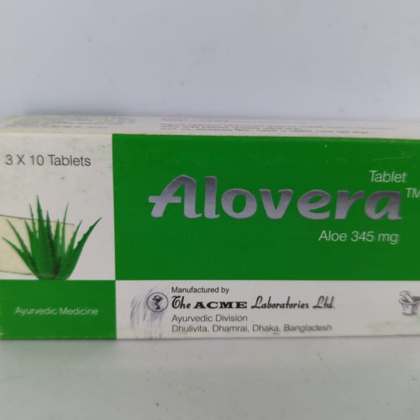 Tablet  Alovera 345mg (30 Pcs)
