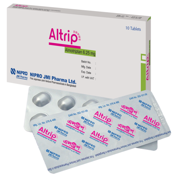 Tablet  Altrip 6.25mg (10 pcs)