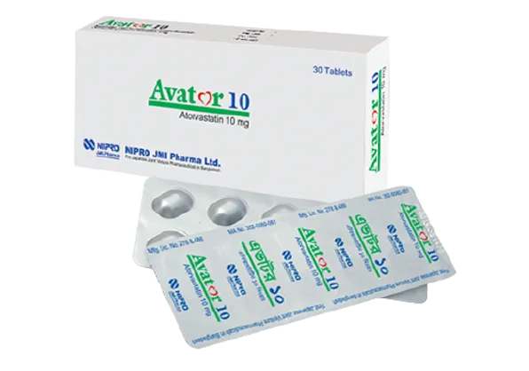 Tablet  Avator (MRP 360) 10mg (30 Pcs)