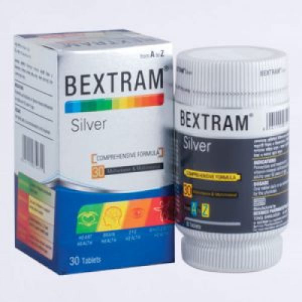 Tablet  Bextram Silver (MRP 360) (30 Pcs)