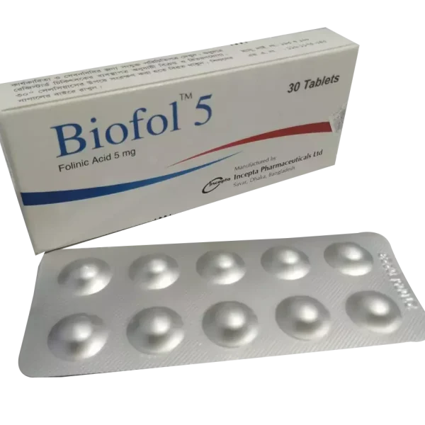 Tablet  Biofol 5mg (30 Pcs)
