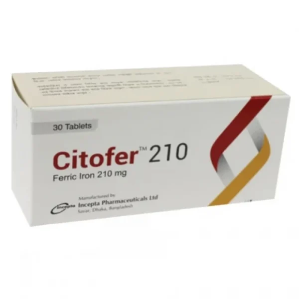 Tablet  Citofer 210mg (30 pcs)