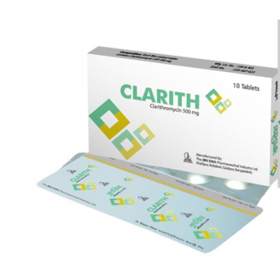 Tablet  Clarith 500mg (10 Pcs)