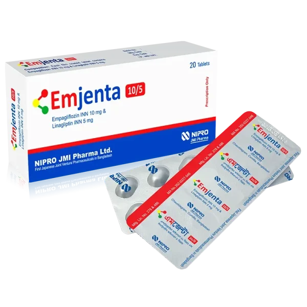 Tablet  Emjenta (MRP 700) 10/5mg (20 pcs)