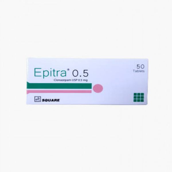 Tablet  Epitra 0.50mg (50 Pcs)