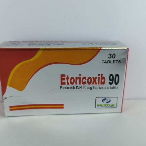Tablet  Etoricoxib (Pristine) 90mg (30 Pcs)
