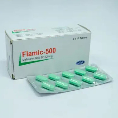 Tablet Flamic 500mg (50 Pcs)