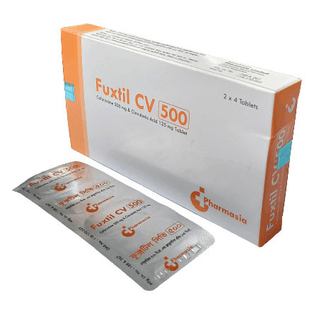 Tablet Fuxtil CV 500 mg+125 mg