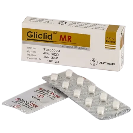 Tablet Gliclid 30 MR 30mg(Mrp360)
