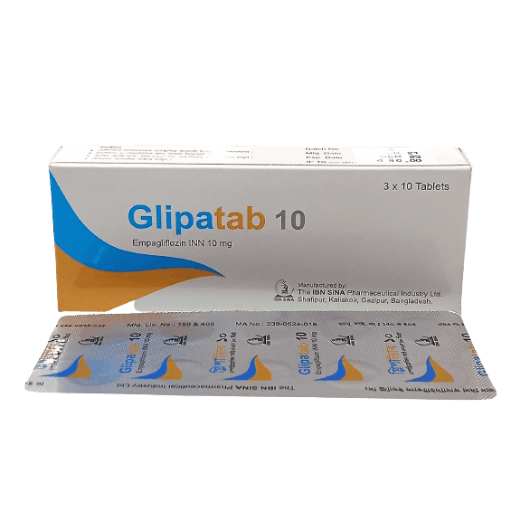 Tablet Glipatab 10mg (30 pcs)