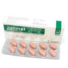 Tablet  Janmet 1000 50mg+1000mg (20 Pcs)