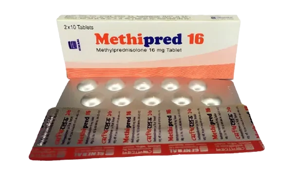 Tablet  Methipred 16mg (20 Pcs)