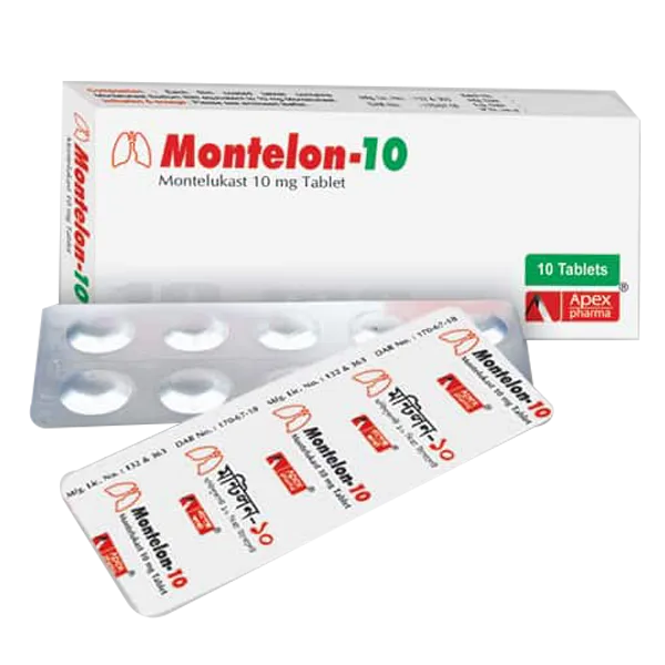 Tablet  Montelon(MRP 480) 10mg (30 Pcs)