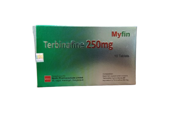 Tablet  Myfin Terbinafine 250mg (10 Pcs)
