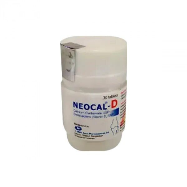 Tablet  Neocal-D (MRP 240) 500mg+200iu (30 Pcs)