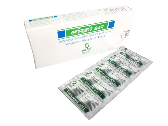 Tablet Olmezest AM (MRP 600) 5 mg + 20 mg