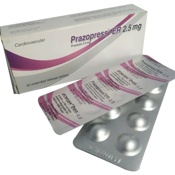 Tablet  Prazopress-Er 2.5mg (30 Pcs)
