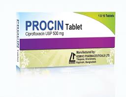 Tablet  Procin (MRP 450) 500mg (30 pcs)