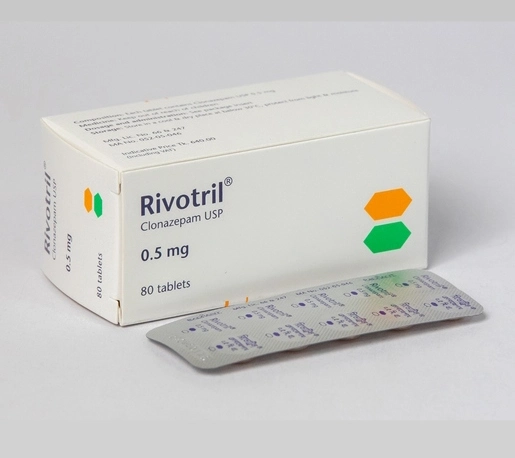 Tablet Rivotril (MRP 720) 0.5 mg (80 Pcs)