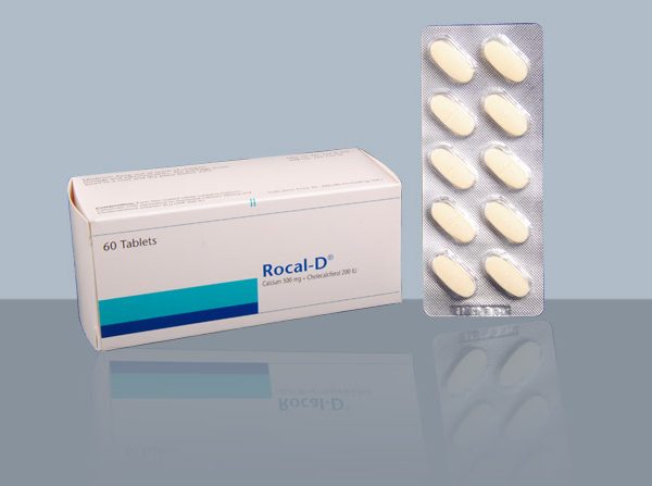 Tablet  Rocal-D 500 mg+200 mg (70 Pcs)