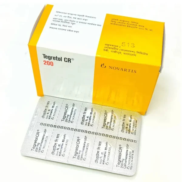 Tablet  Tegretol CR 200mg (60 Pcs)