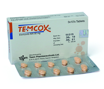 Tablet Temcox 90mg (30 pcs)
