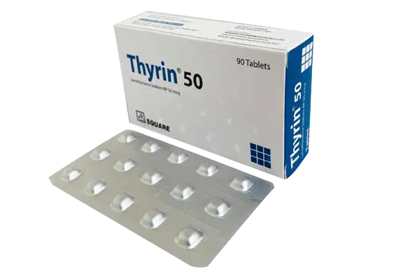 Tablet  Thyrin 50mg (90 Pcs)