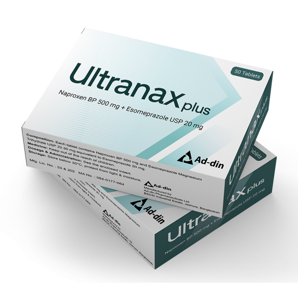 Tablet  Ultranax Plus 500 mg+20 mg