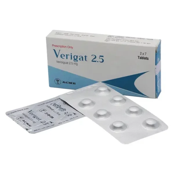 Tablet Verigat 2.5 mg (14 pcs)