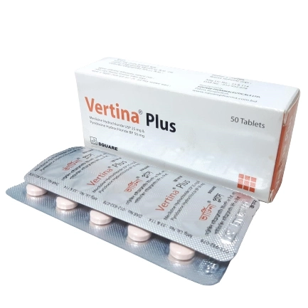 Tablet Vertina Plus 25mg+50mg (50 Pcs)