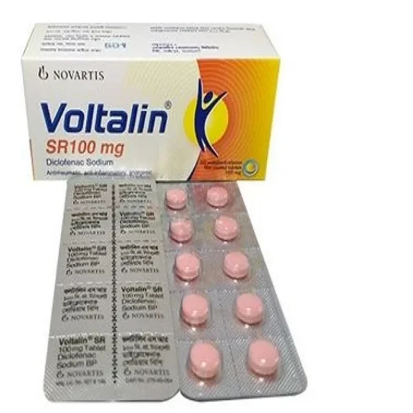 Tablet  Voltalin SR (MRP 900) 100mg (50 Pcs)