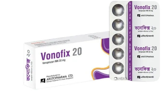 Tablet  Vonofix 20mg (30 Pcs)