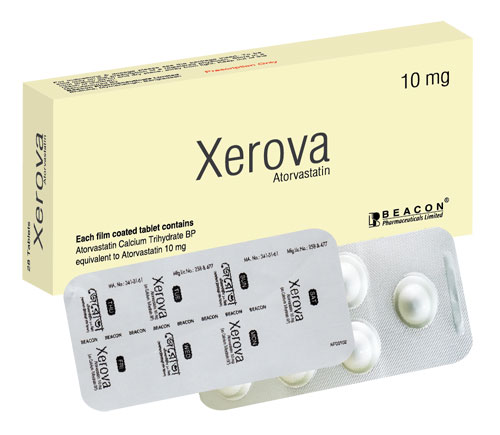 Tablet Xerova 10mg
