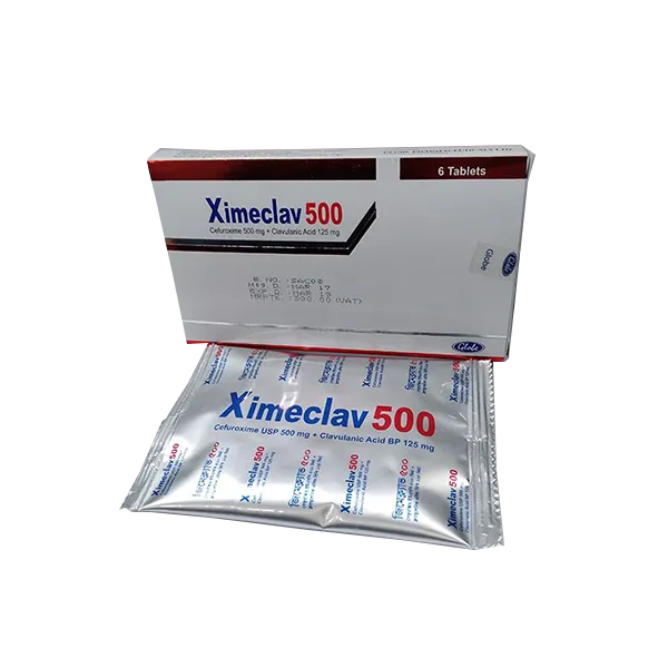 Tablet  Ximeclav 500mg (6 Pcs)