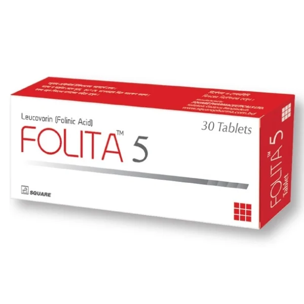 Tablet  Folita 5mg 50 Pcs