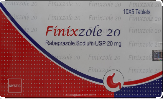 Tablet  Finixzole 20 20mg (50 Pcs)