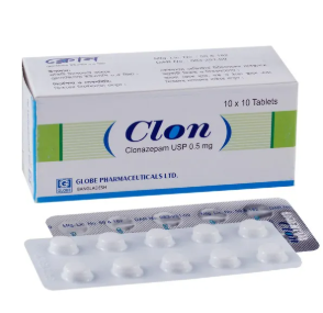 Tablet Clon 0.5mg (100 pcs)